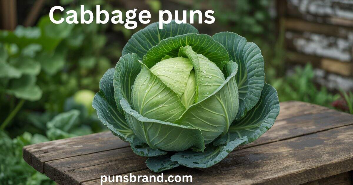 Cabbage Puns And Jokes