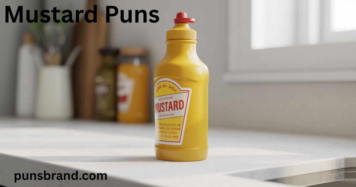 mustard puns and jokes